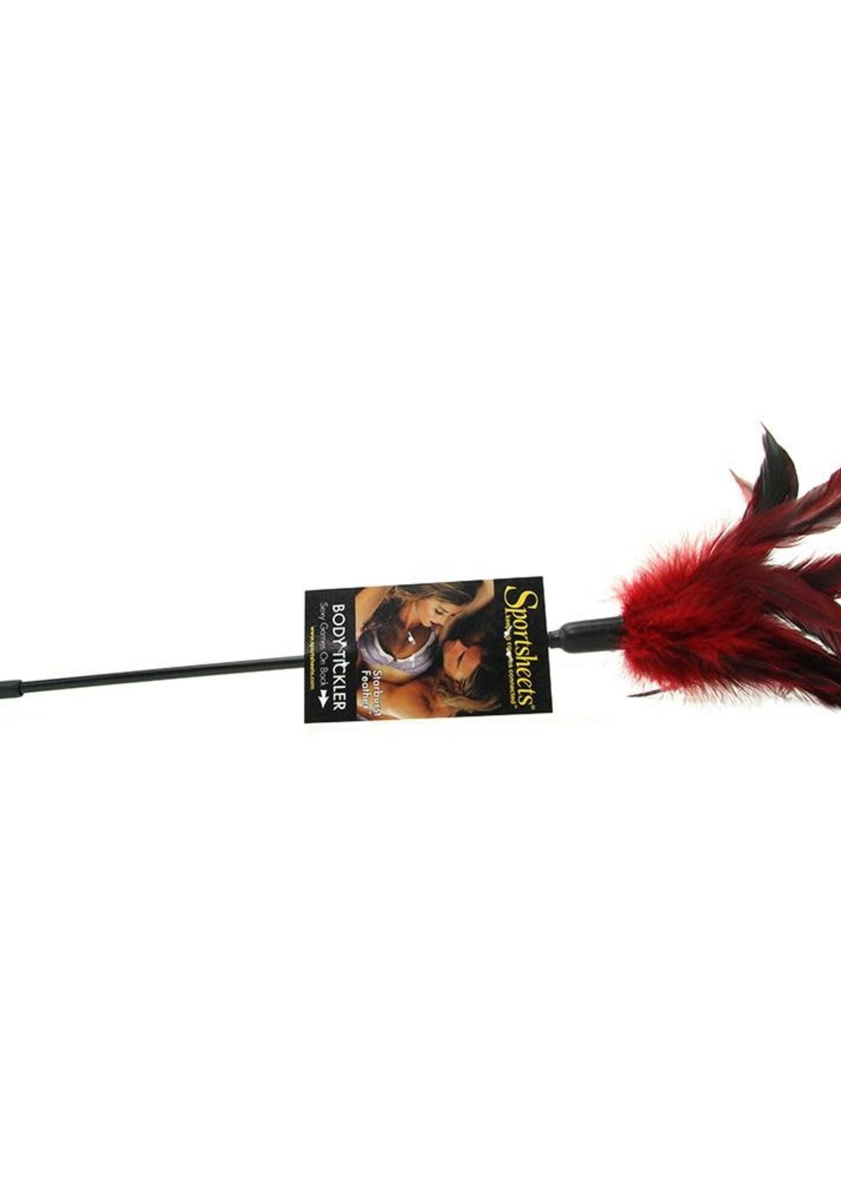 Sportsheets Starburst Feather Red