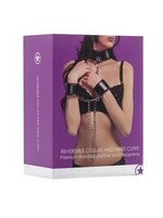 Ouch! Reversible Collar and Wrist Cuffs - Purple