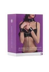 Ouch! Reversible Collar and Wrist Cuffs - Purple