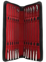 Rouge - Stainless Steel 12 Pc Rose Bud Sounding Set