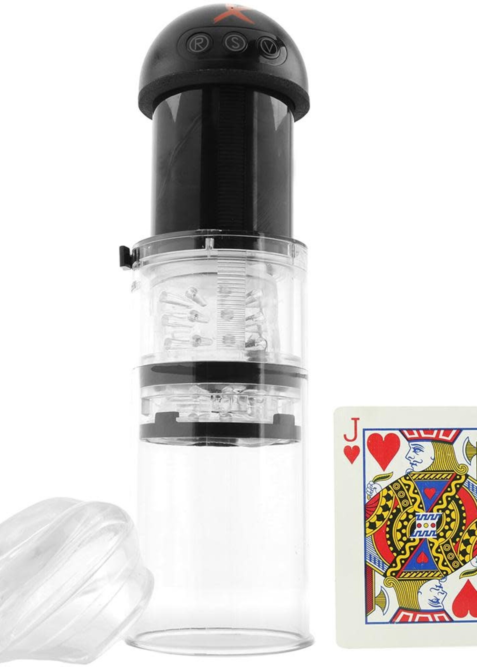 Pipedream PDX Elite Extender Pro Vibrating Pump Stroker