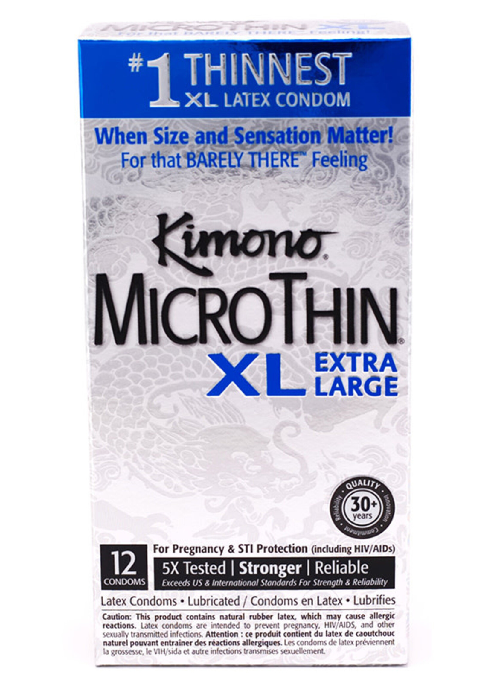 Kimono - MicroThin - XL - 12pk