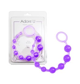 Adore U Adore U - Ania - Anal Beads - Purple