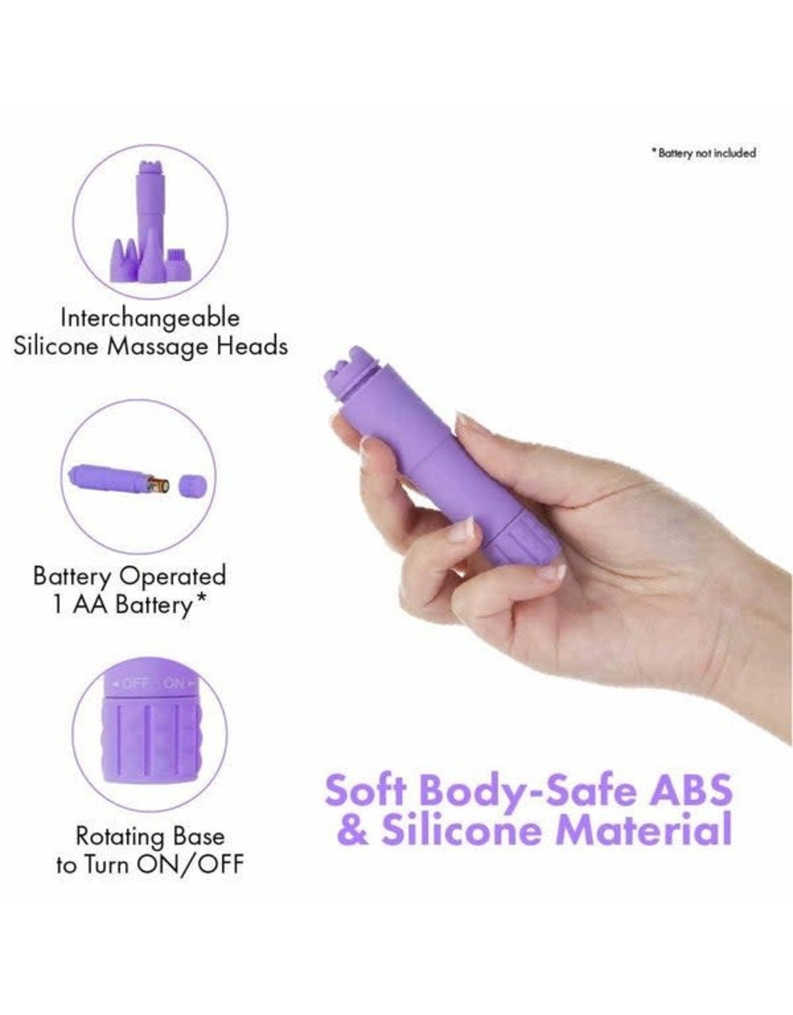 BMS Factory Pure Love - Massage Pen - Purple