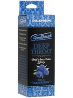 Doc Johnson GoodHead - Deep Throat Spray - Blue Raspberry - 2 oz