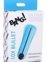 XR Brands Bang! 10x Bullet in Blue