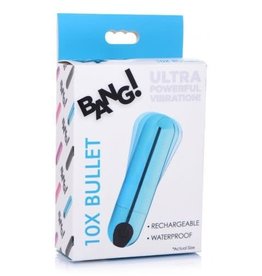 XR Brands Bang! 10x Bullet in Blue