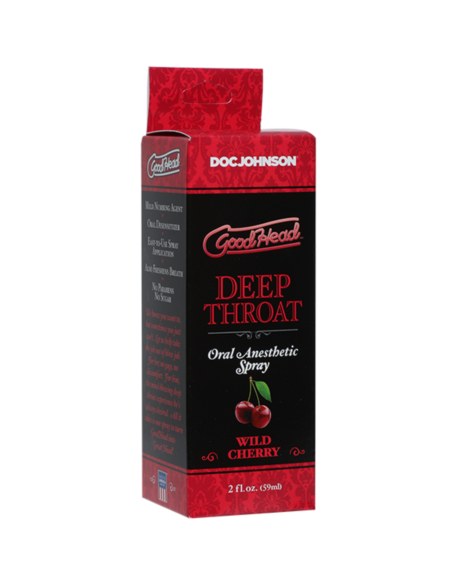 GoodHead - Deep Throat Spray - Cherry - 2 oz