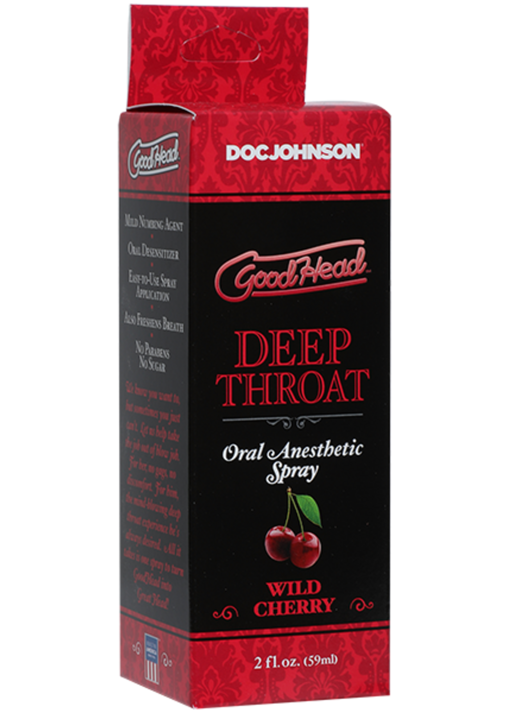 GoodHead - Deep Throat Spray - Cherry - 2 oz