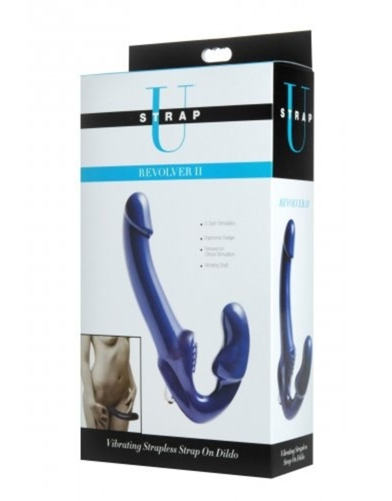 Strap-U - Revolver 2 Strapless Strap-On (blue)