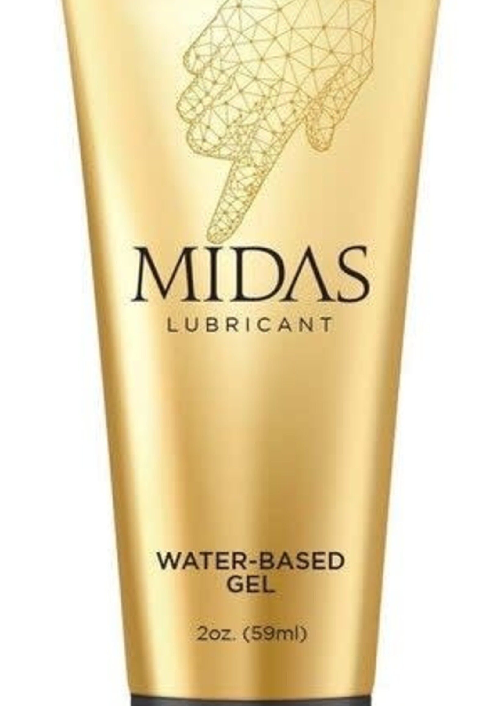 Midas Lubricant - Water-Based Gel - 2oz