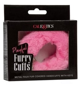 Calexotics Playful Furry Cuffs - Pink
