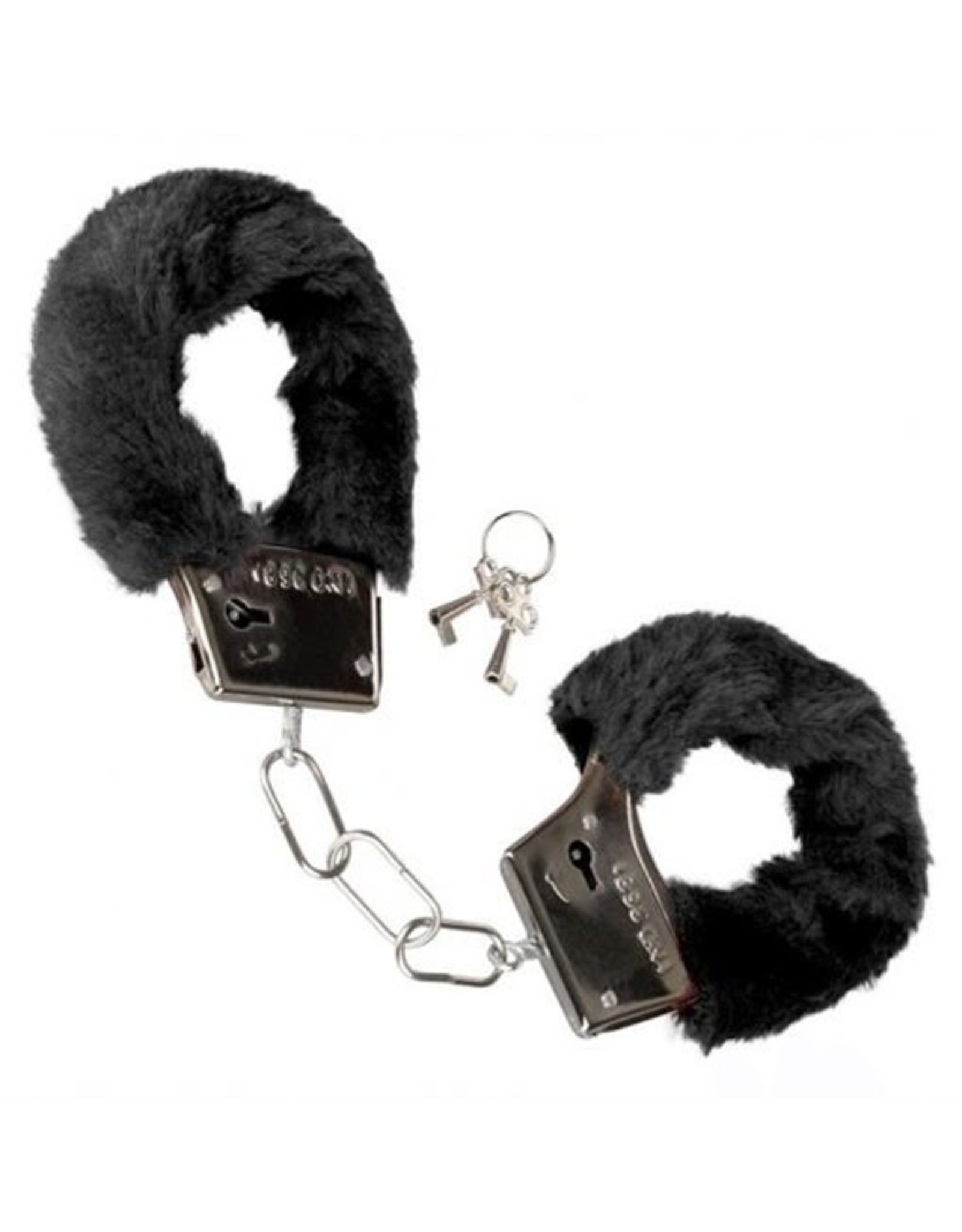 Calexotics Playful Furry Cuffs - Black