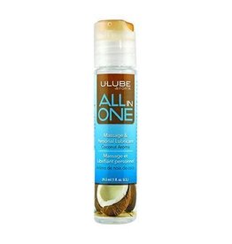 All in One Massage/Lubricant - Coconut (1 oz)