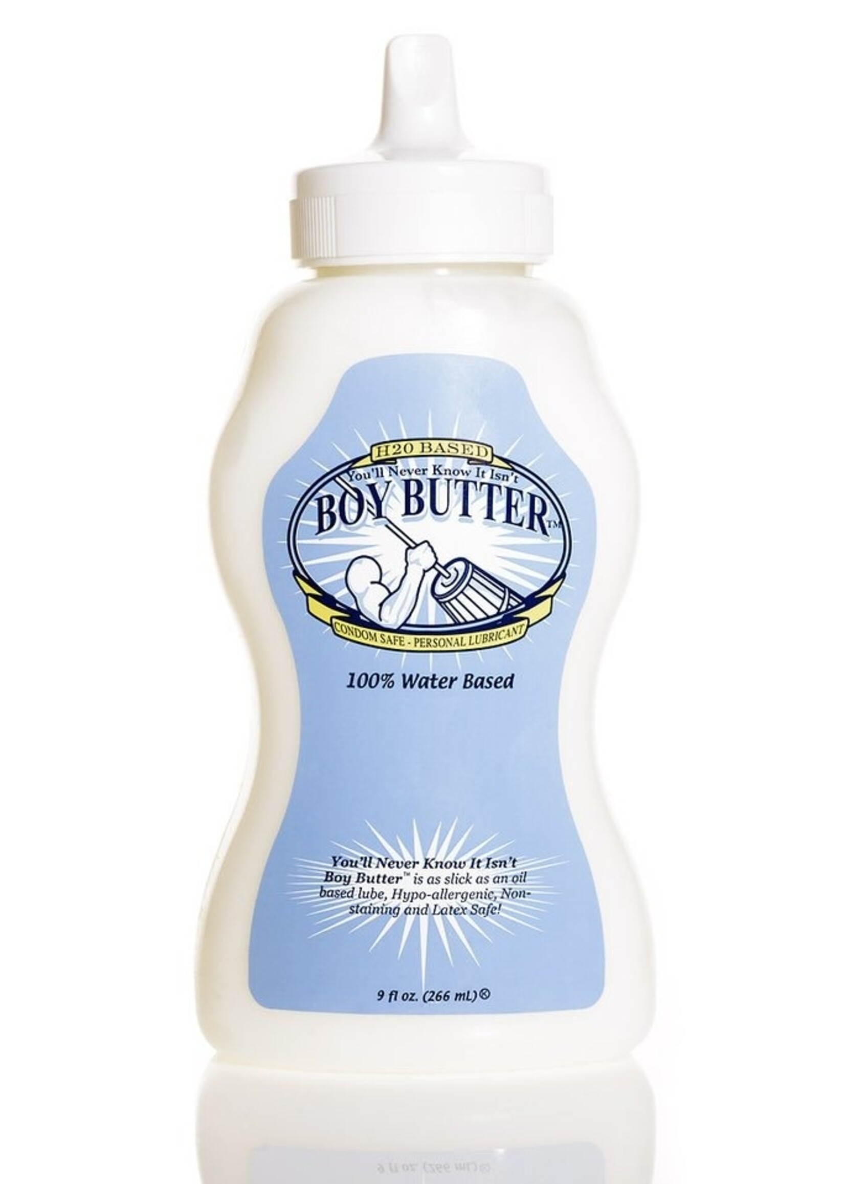 Boy Butter Boy Butter H2O - 9 oz Squeeze Bottle
