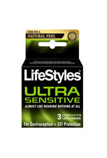 Lifestyles Ultra Sensitive 3 pk Condoms