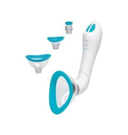 Doc Johnson Bloom Intimate Body Pump in Sky Blue