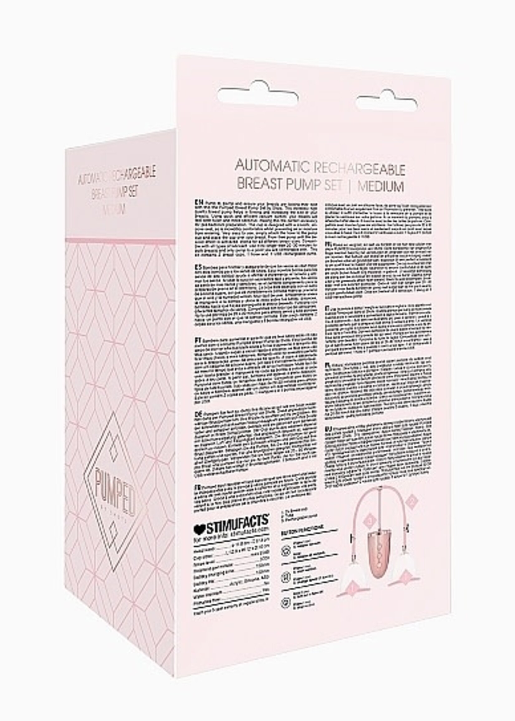 Shots Shots - Automatic Rechargeable Breast Pump Set - Medium