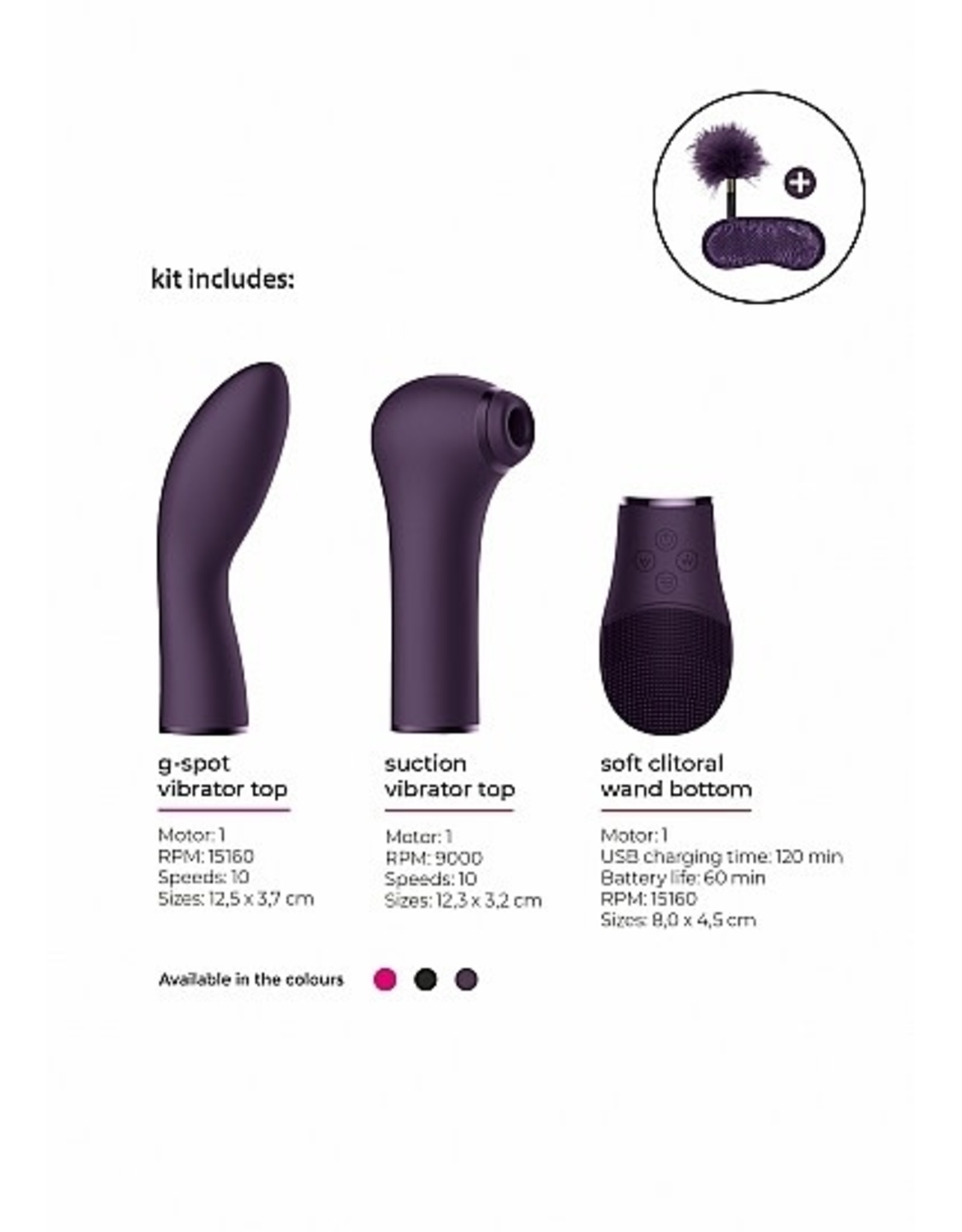 Shots Shots - Switch - Pleasure Kit #2 (purple)