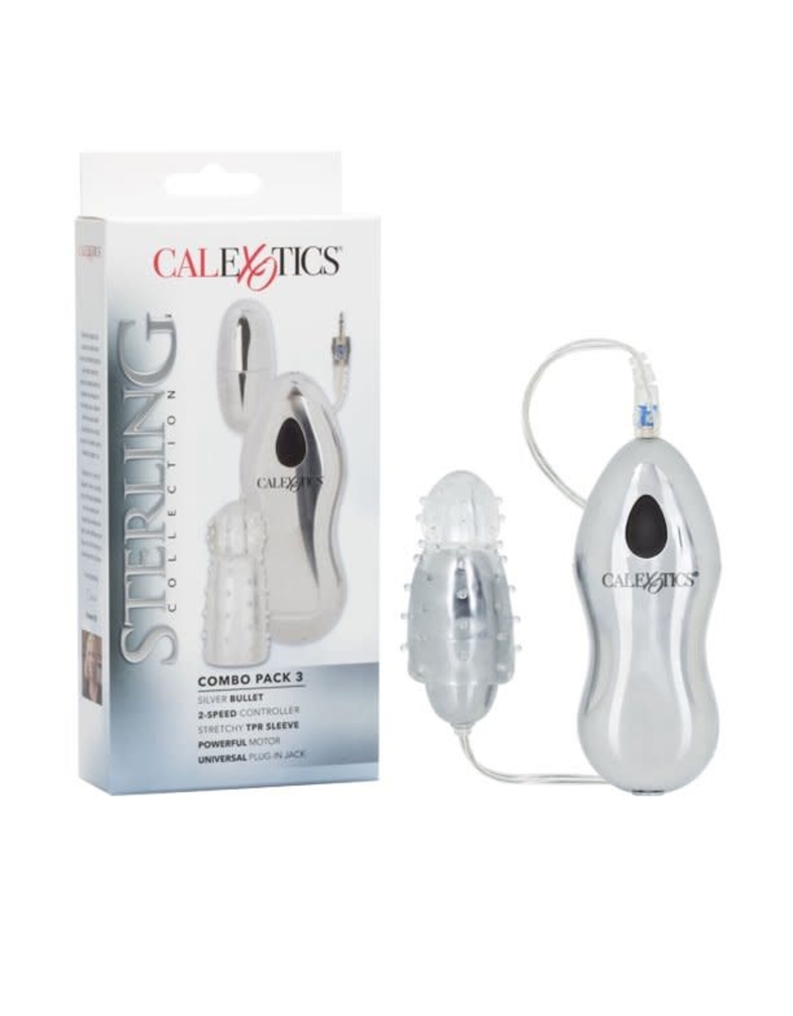Calexotics Sterling Collection Combo 3 Pack Silver Bullet