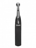 Shots Pain - Saddle Leather Paddle with Metal Ball