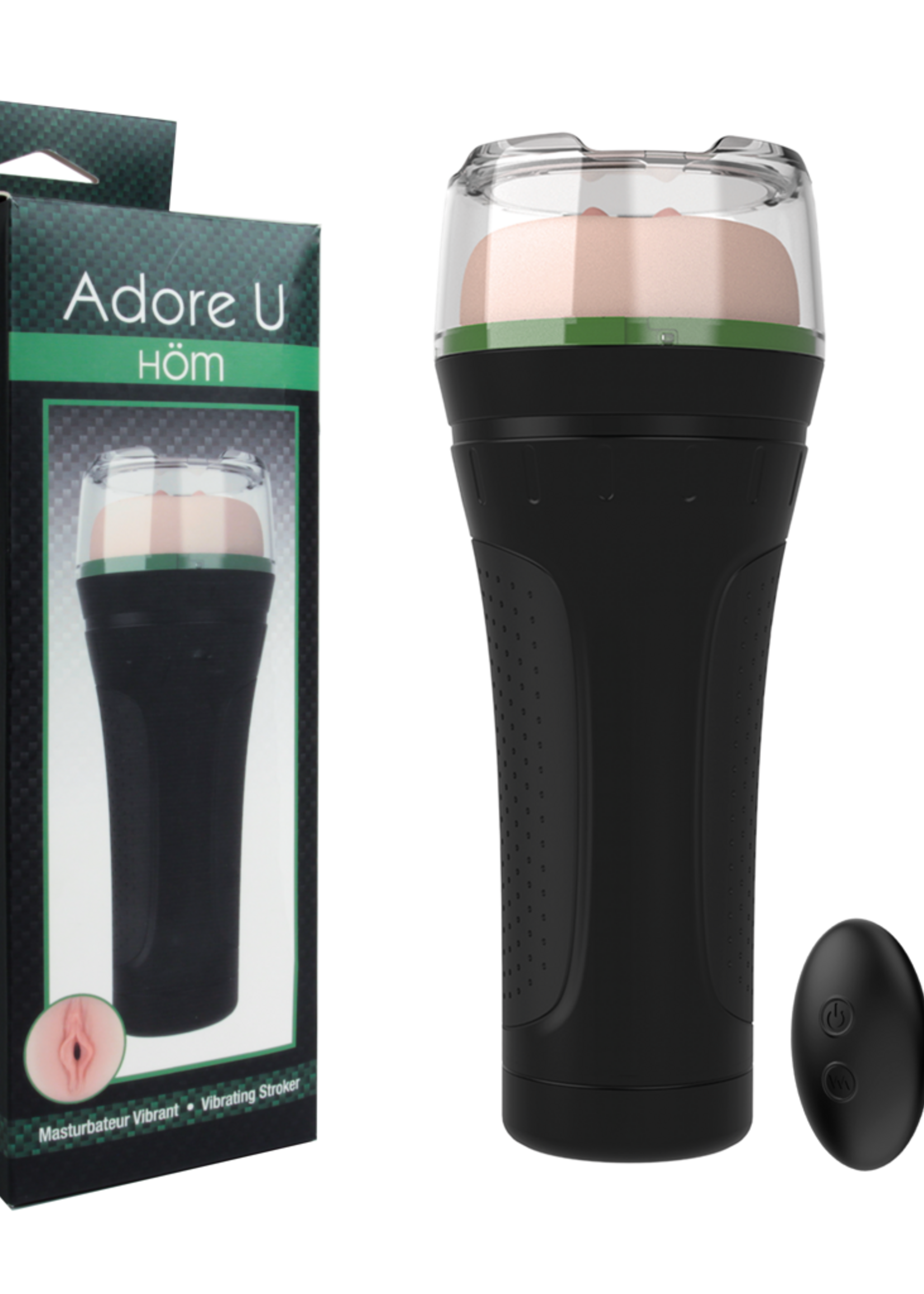 Adore U Adore U Hom - Vibrating Stroker