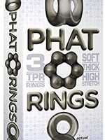 Icon Brands Icon Brands - Phat Rings 3pc Set 1 (smoke)
