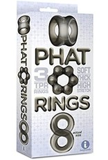 Icon Brands Icon Brands - Phat Rings 3pc Set 1 (smoke)
