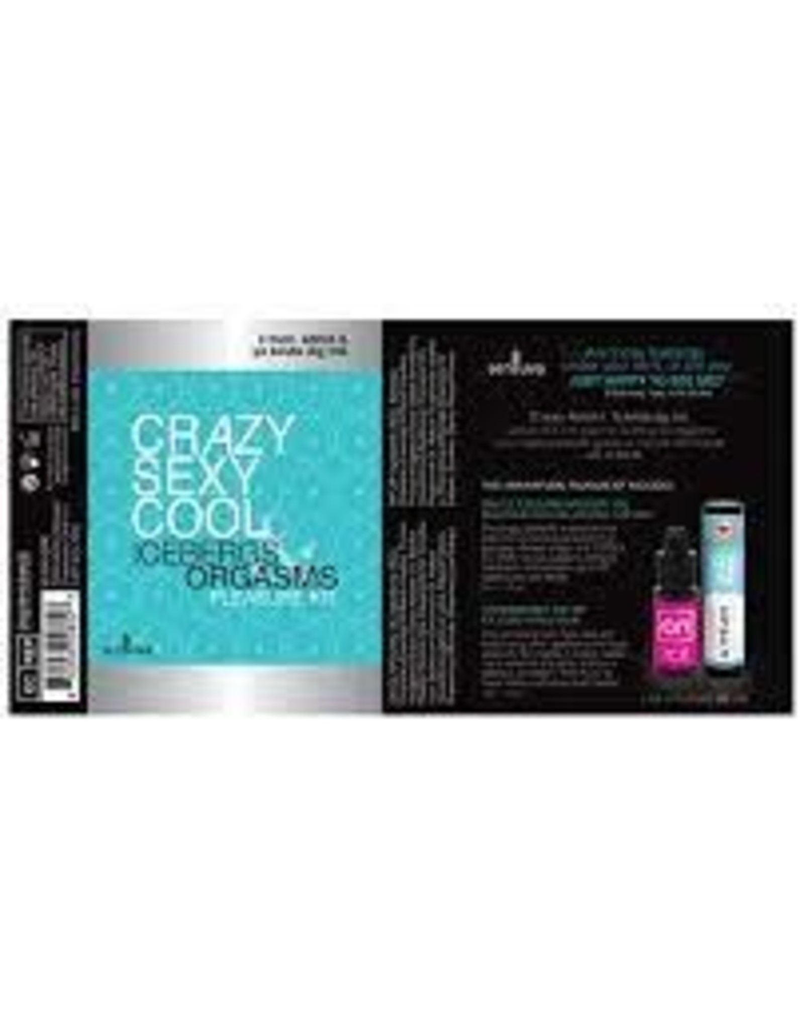 Sensuva Sensuva - Crazy Sexy Cool Icebergs Orgasms Pleasure Kit