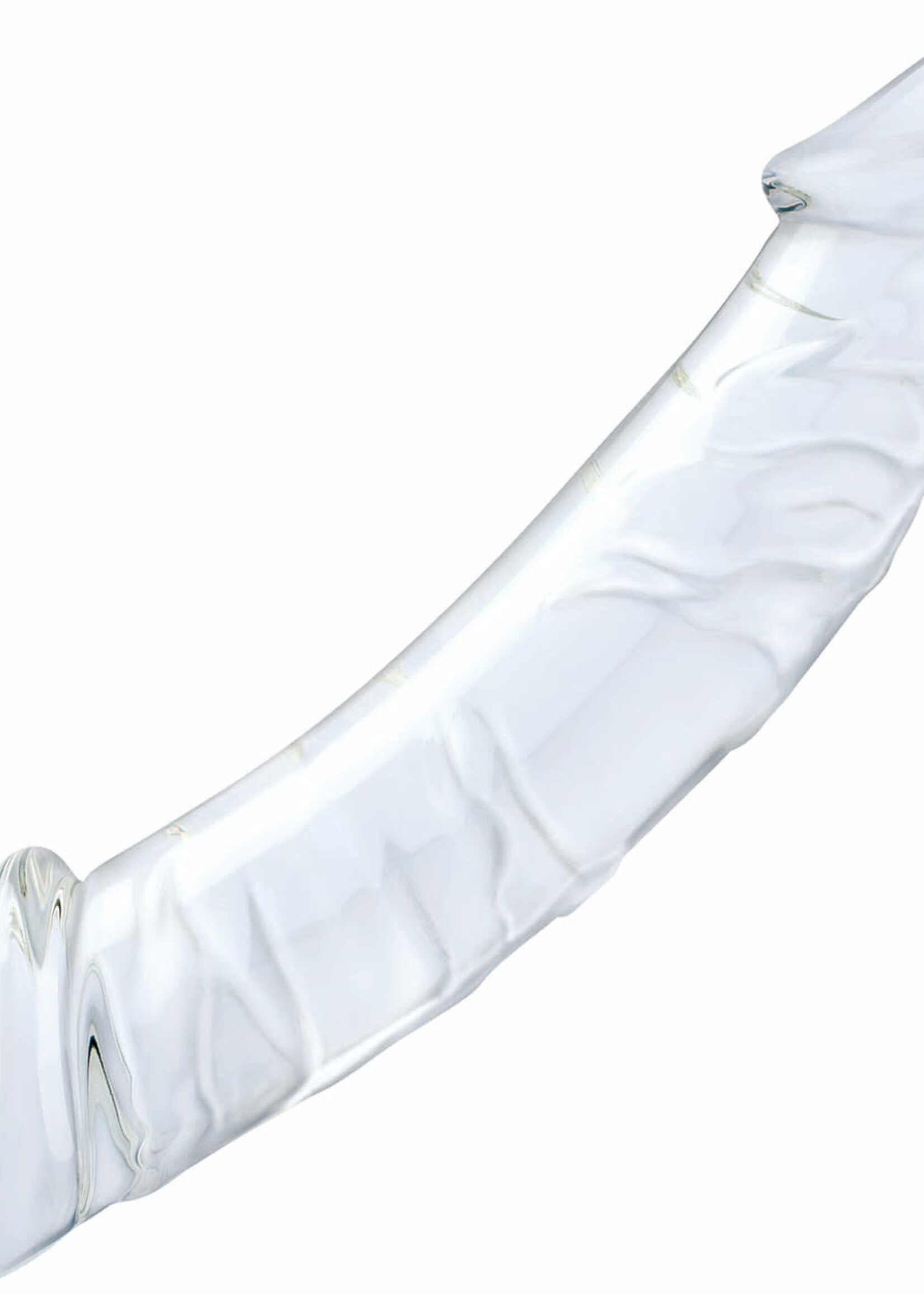 Glas - 10.5" Girthy Realistic Handblown Glass Dong