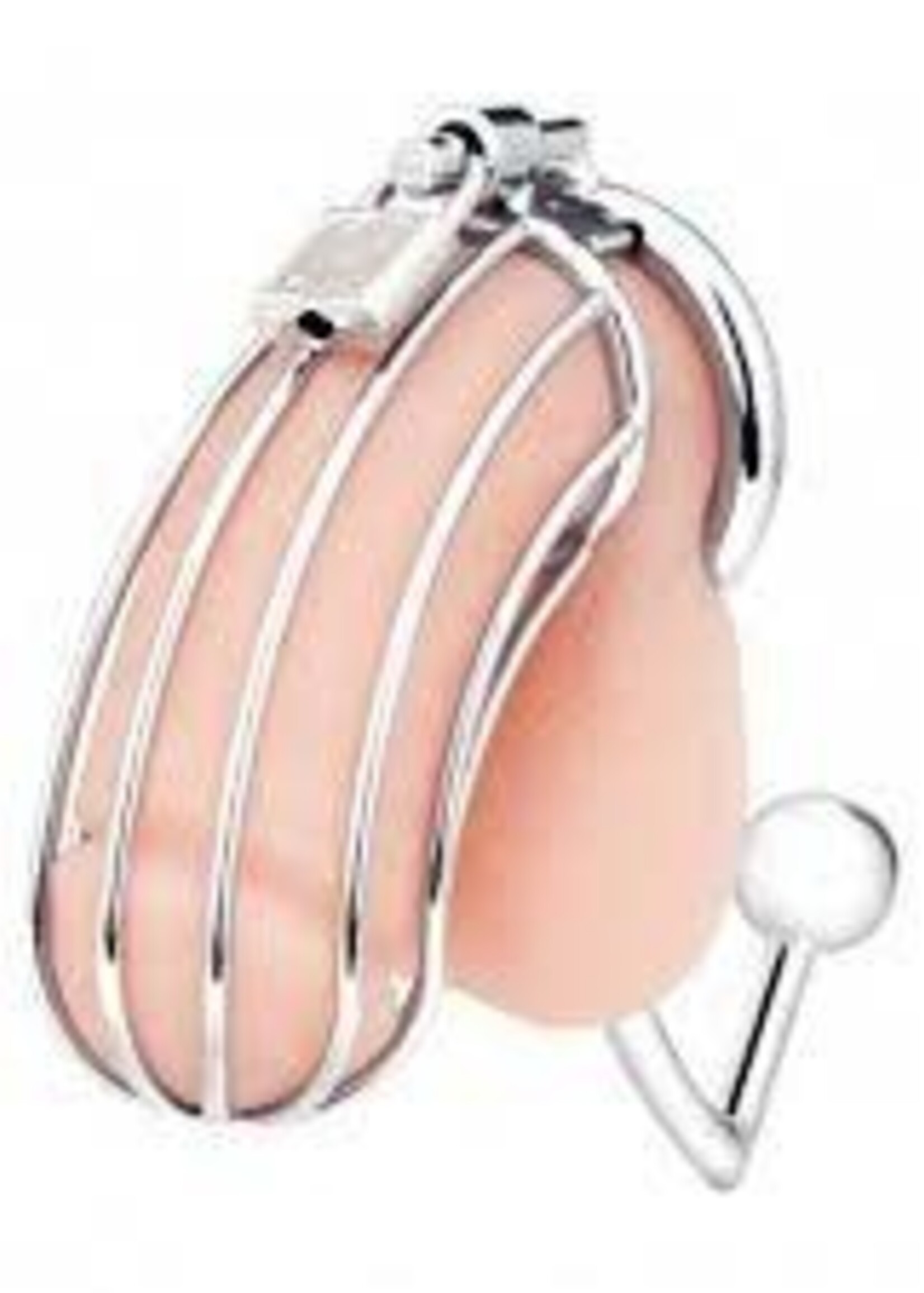 Blueline - Cock Cage With Anal Stimulator