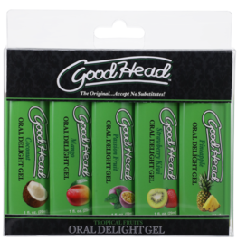 GoodHead Slick Head Glide (5 pack) Tropical Fruits