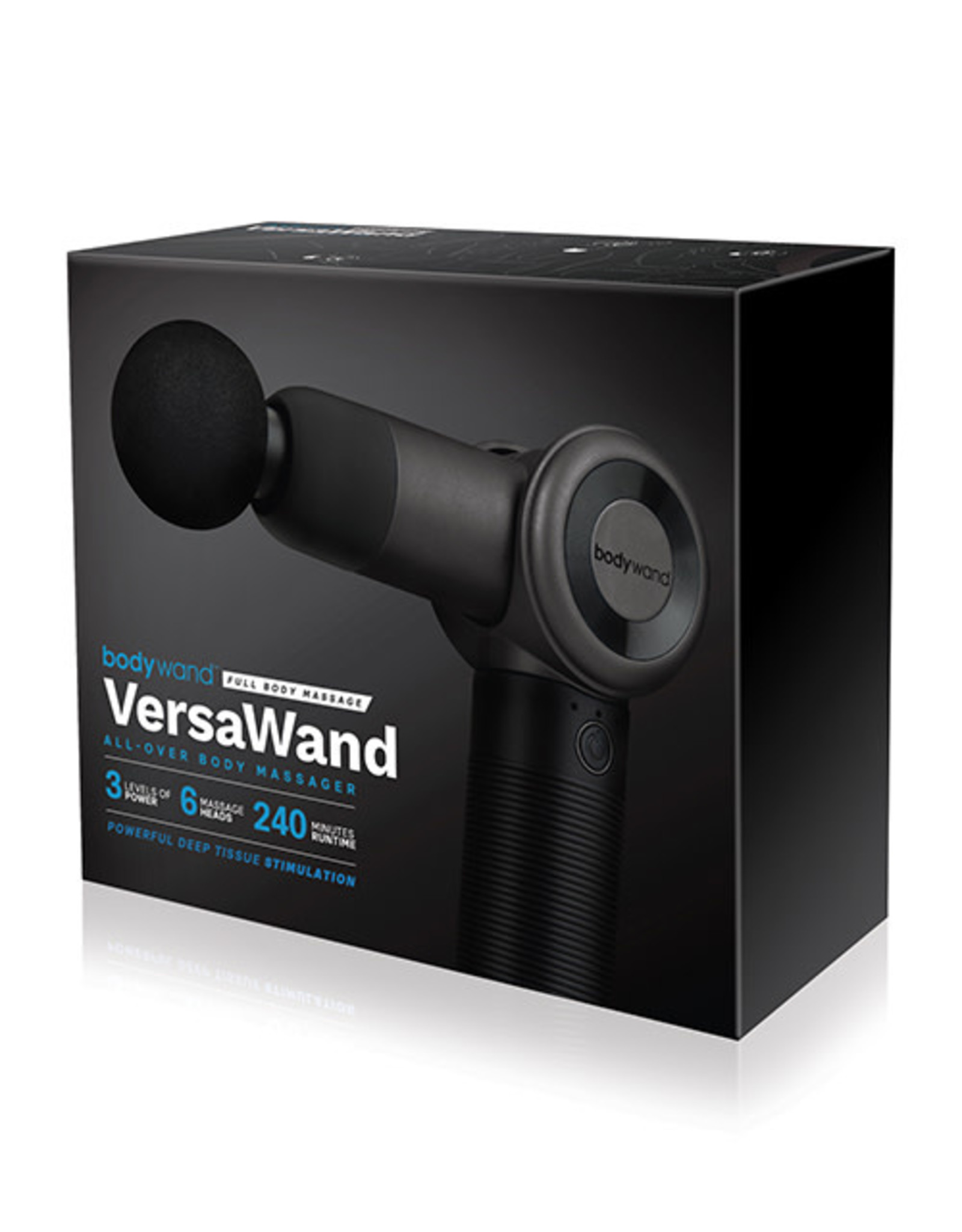 Body Wand Bodywand - VersaWand All Over Body Massager - Black