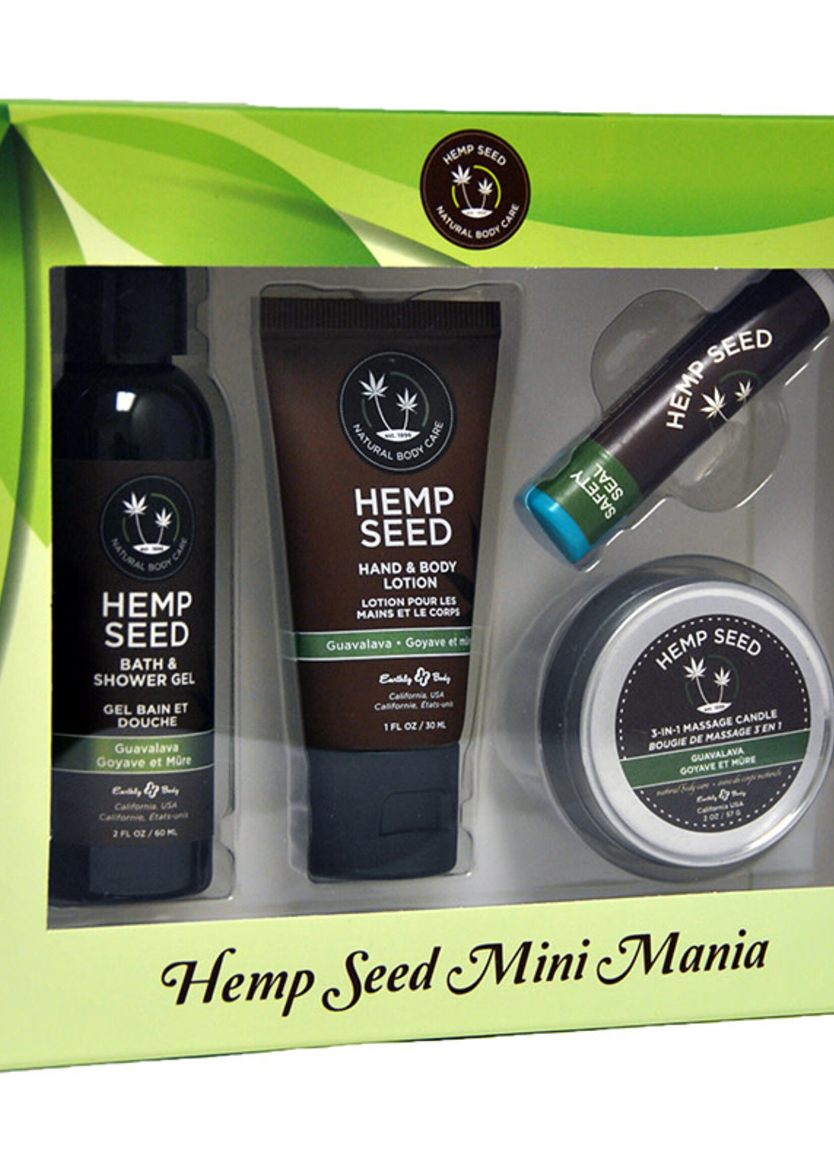 Earthly Body Hemp Seed Mini Mania Guavalava