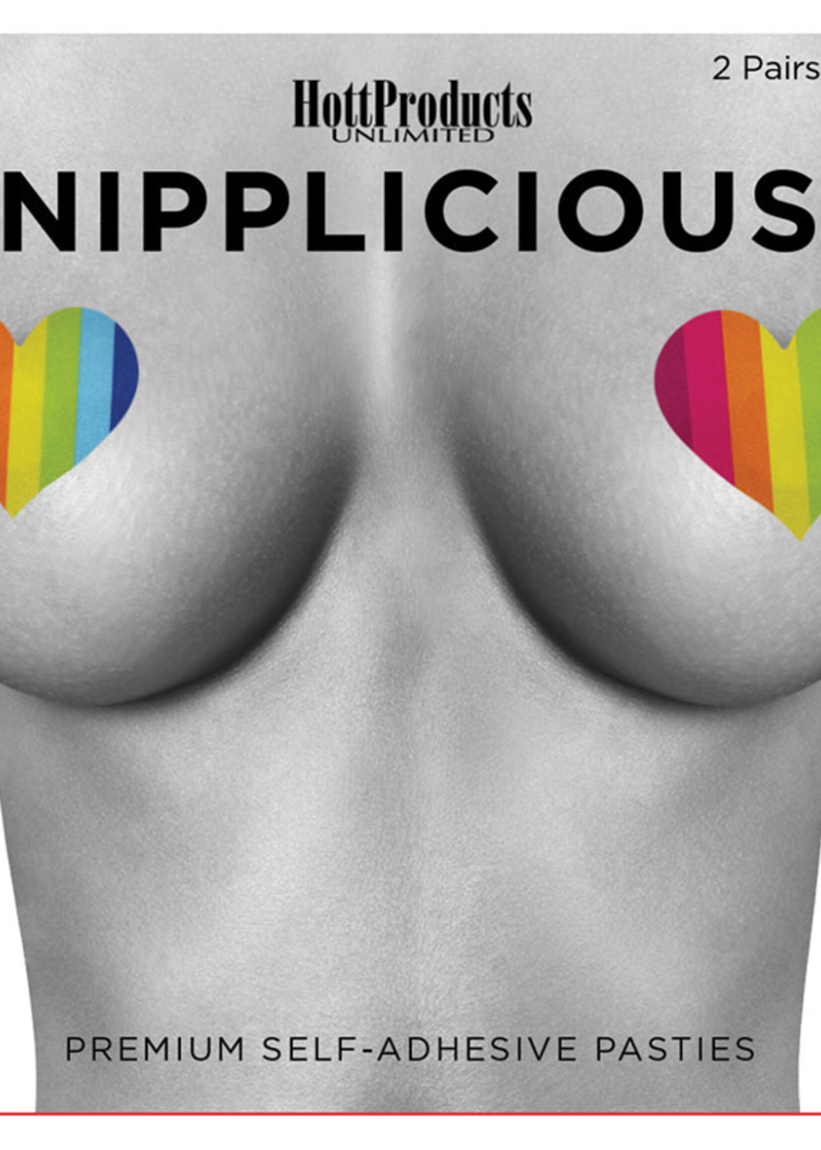 Rainbow Nipple Pasties (2 pairs)