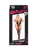 Pink Lipstick - All A Dream Bodystocking OSXL