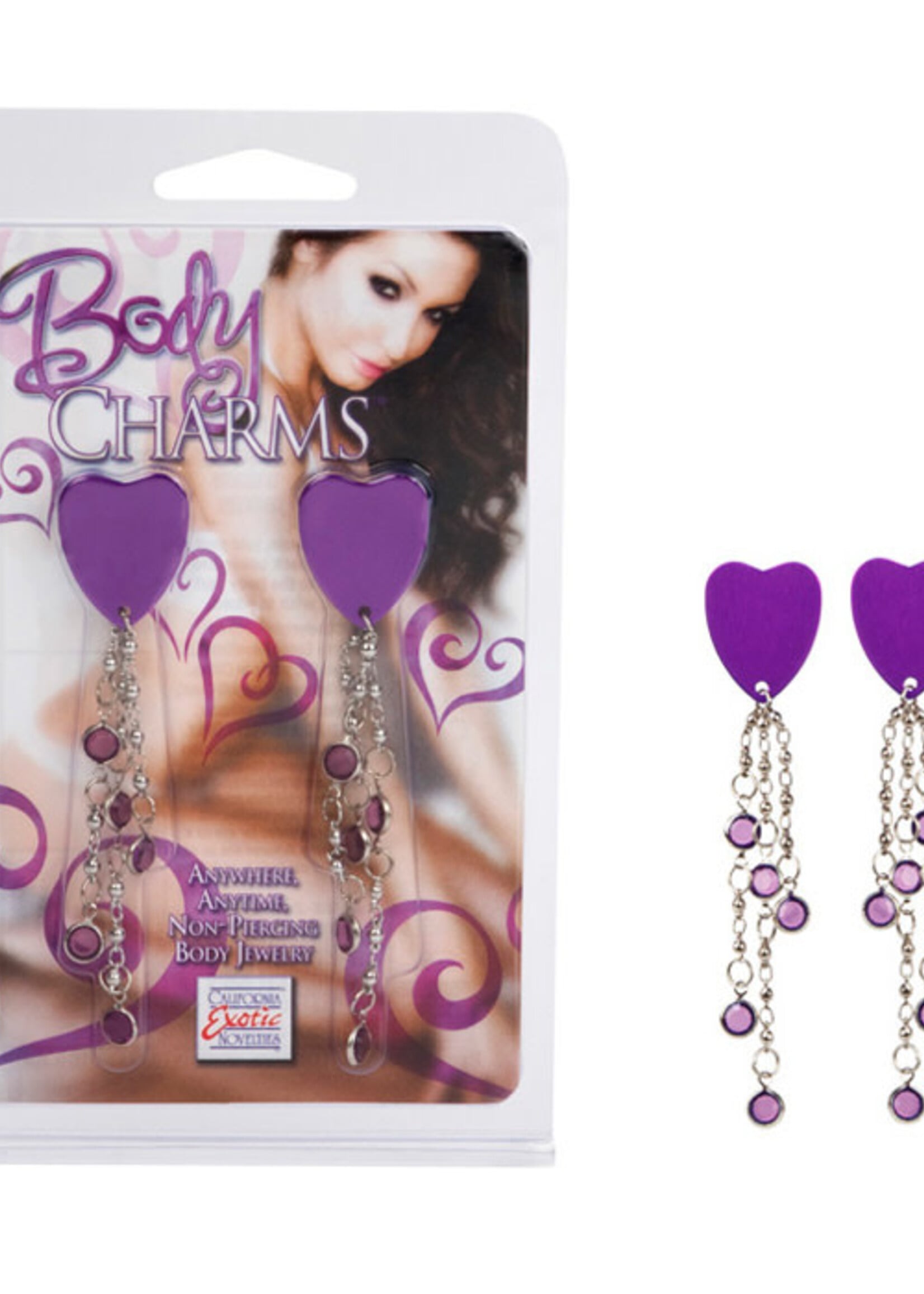 Calexotics Body Charms Heart - Purple