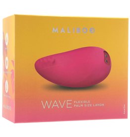 Maliboo Maliboo - Wave Palm Size Lay-On Vibe - Hot Pink