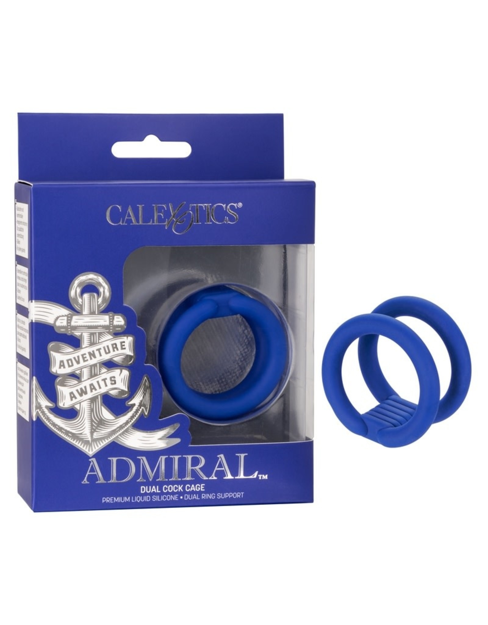 Calexotics Admiral - Dual Cock Cage