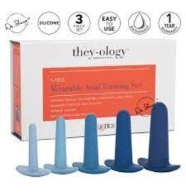 Calexotics They-Ology 5 Piece Wearable Anal Training