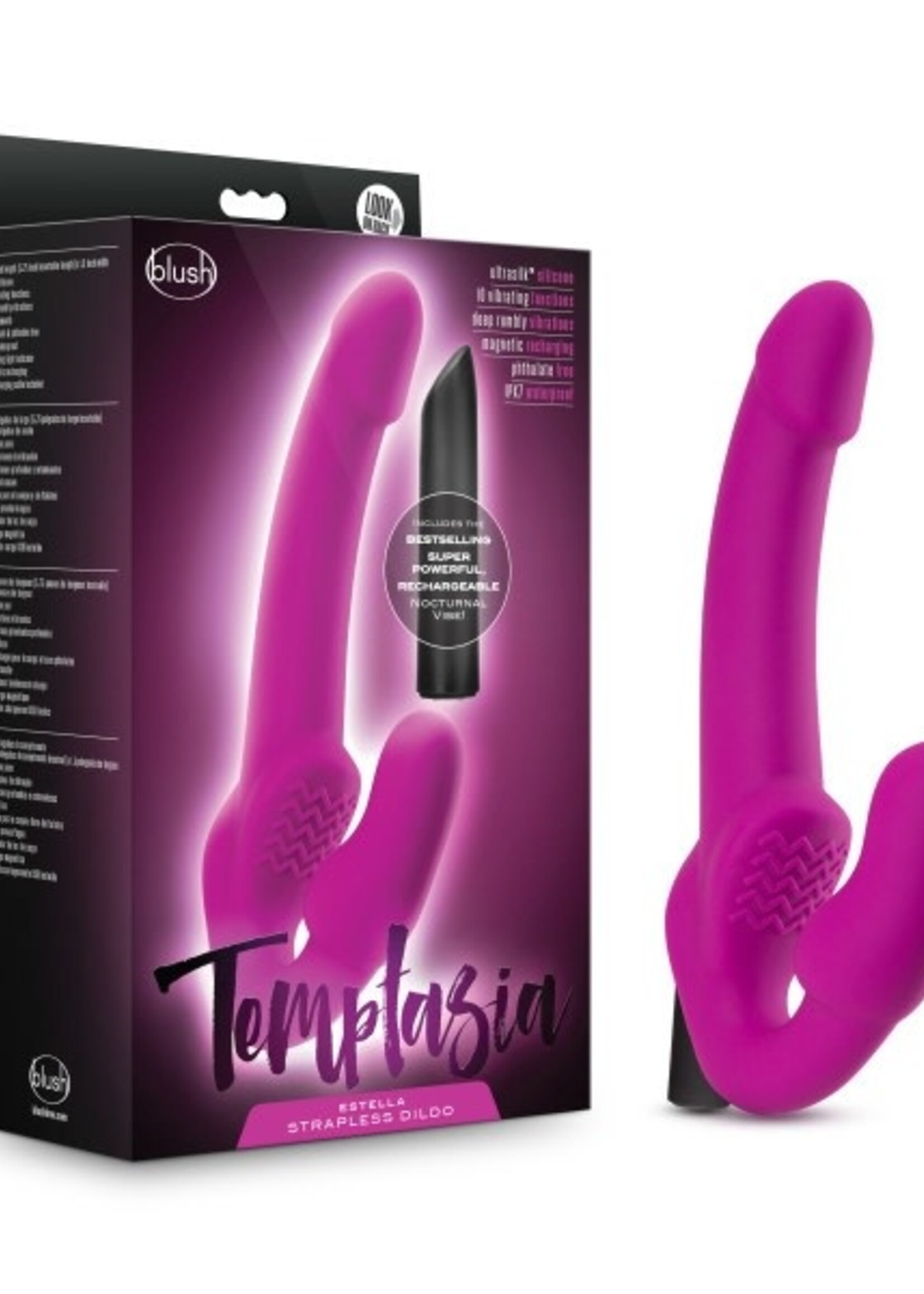 Temptasia - Estella Strapless Strap-On (pink)