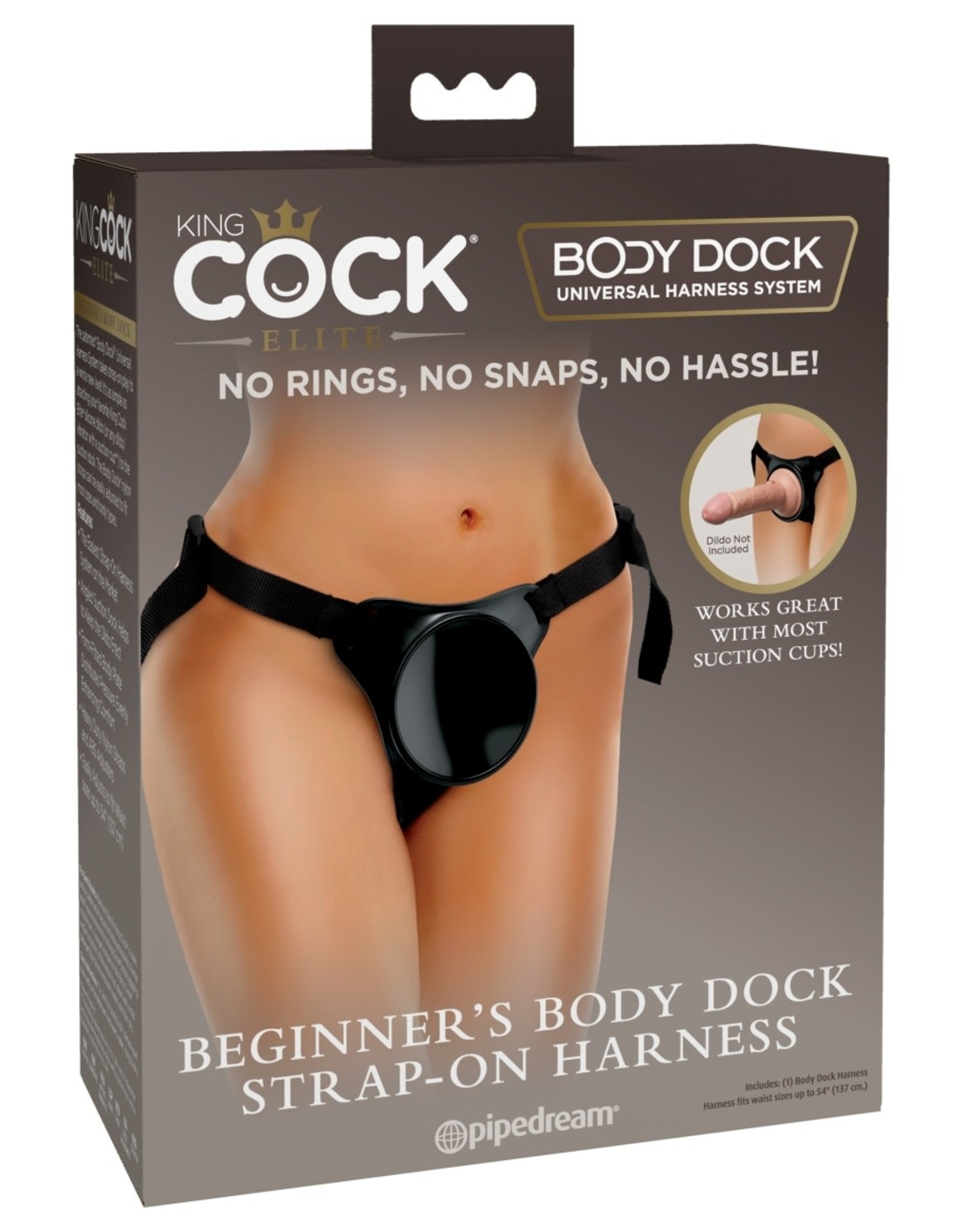 King Cock Elite - Beginner's Body Dock Harness