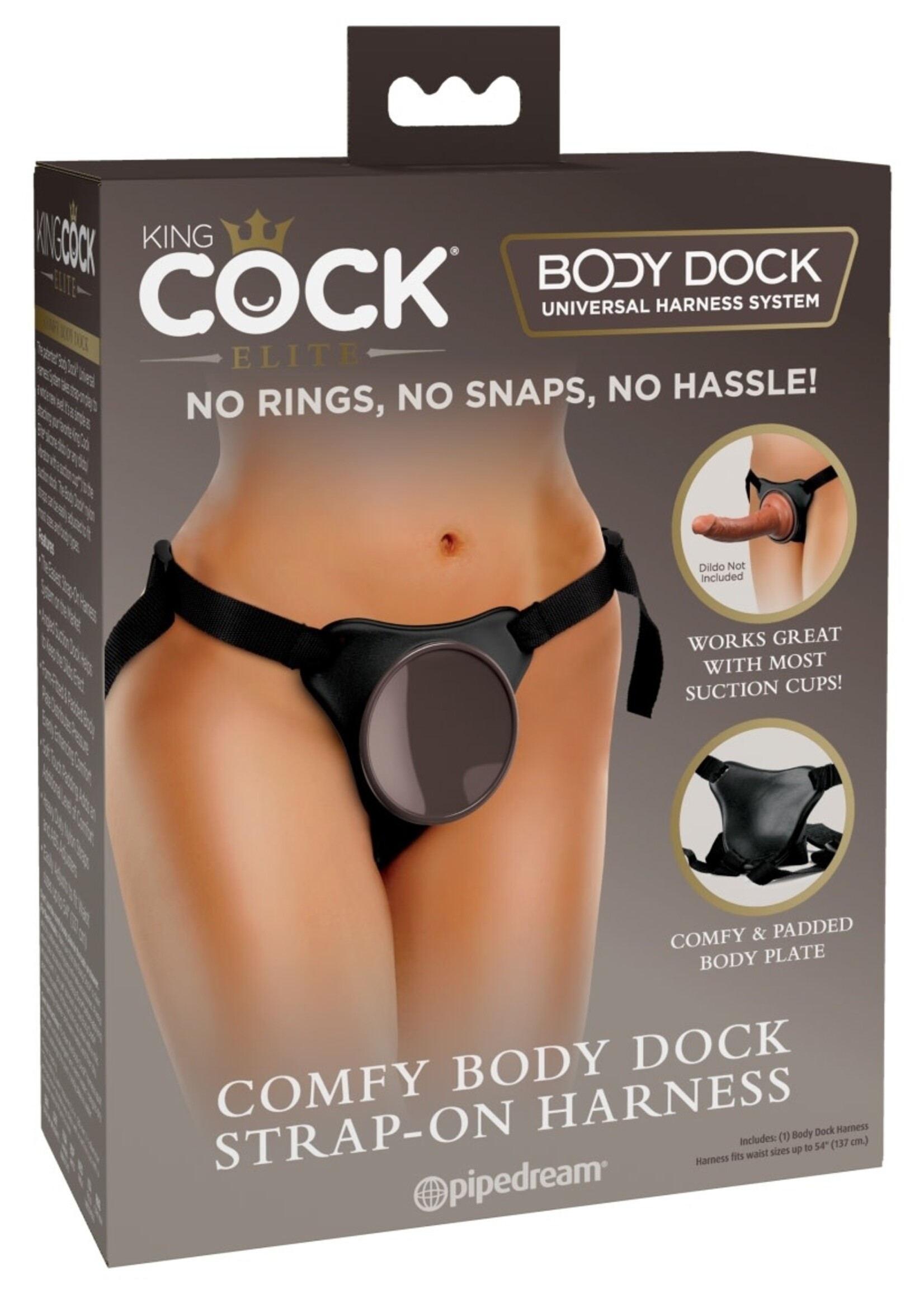 King Cock Elite - Comfy Body Dock Harness