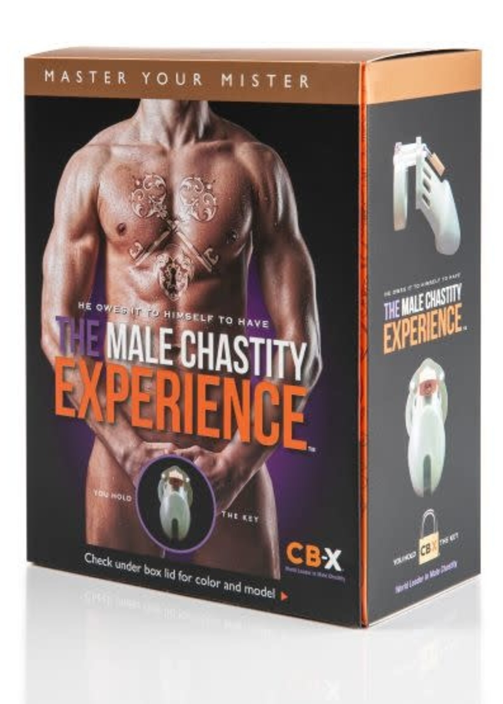 CB-X 3000 - Red 3" Male Chastity Device