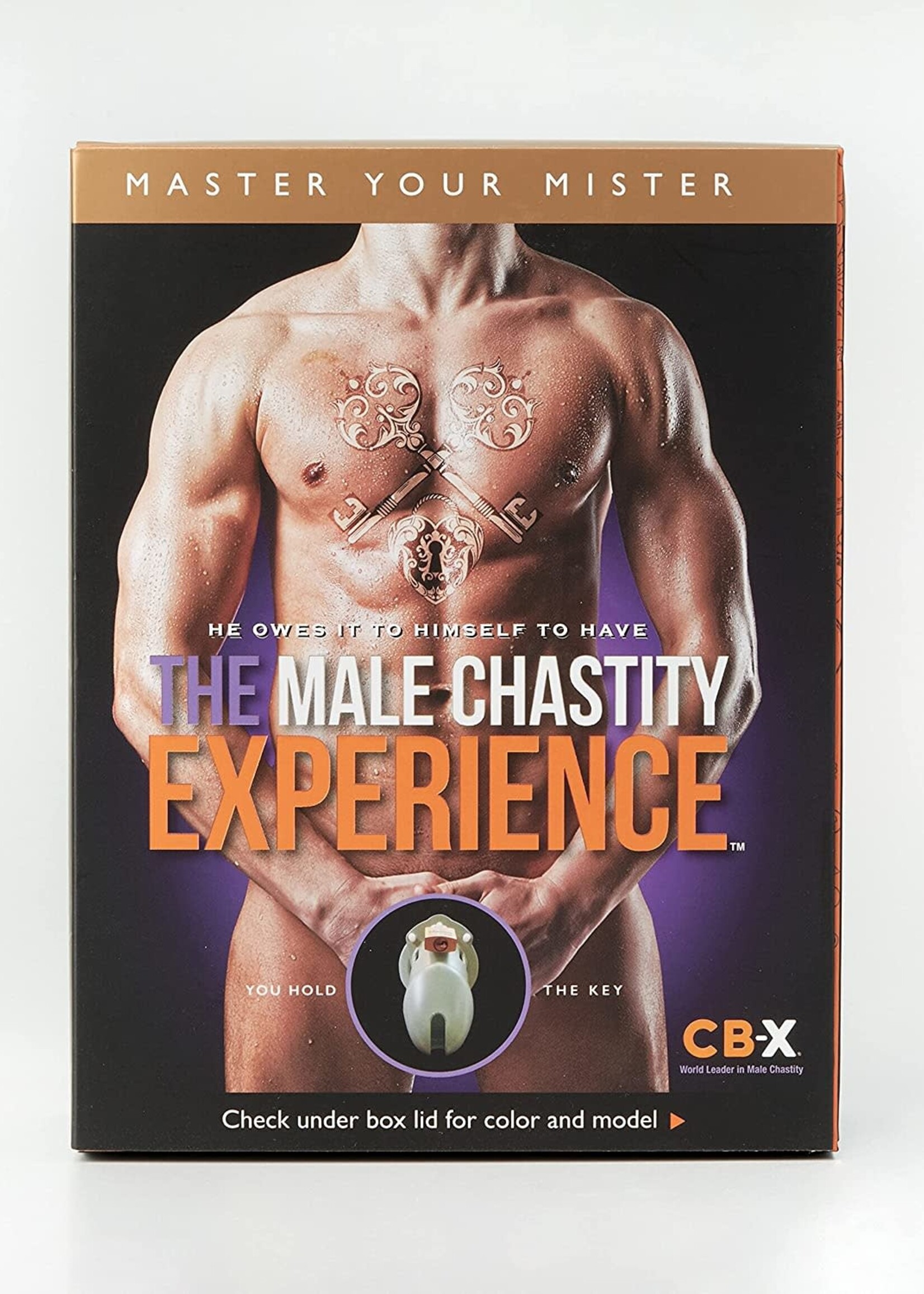 CB-X 6000S- Chrome 2.5" Chastity Device