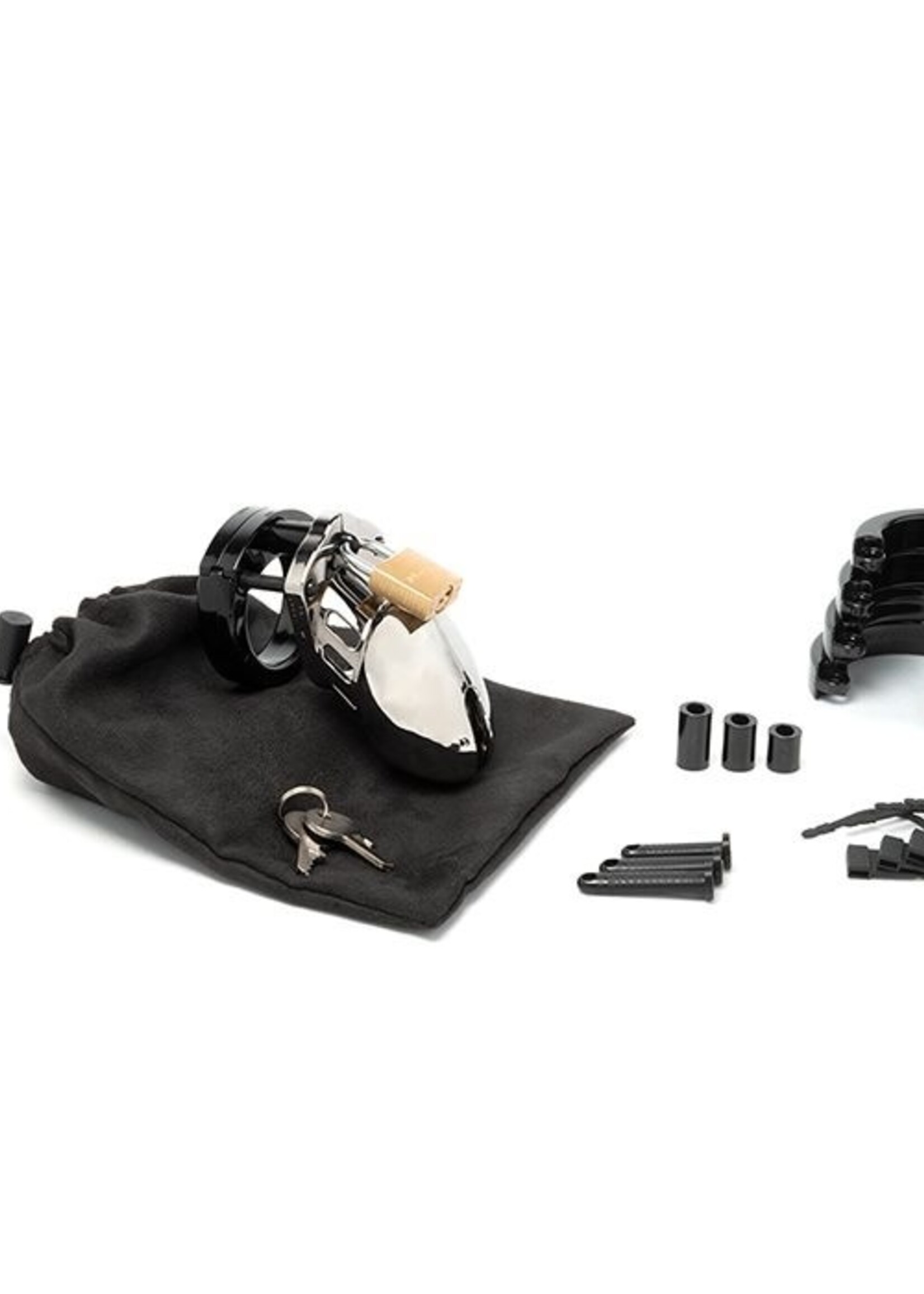 CB-X 6000S- Chrome 2.5" Chastity Device