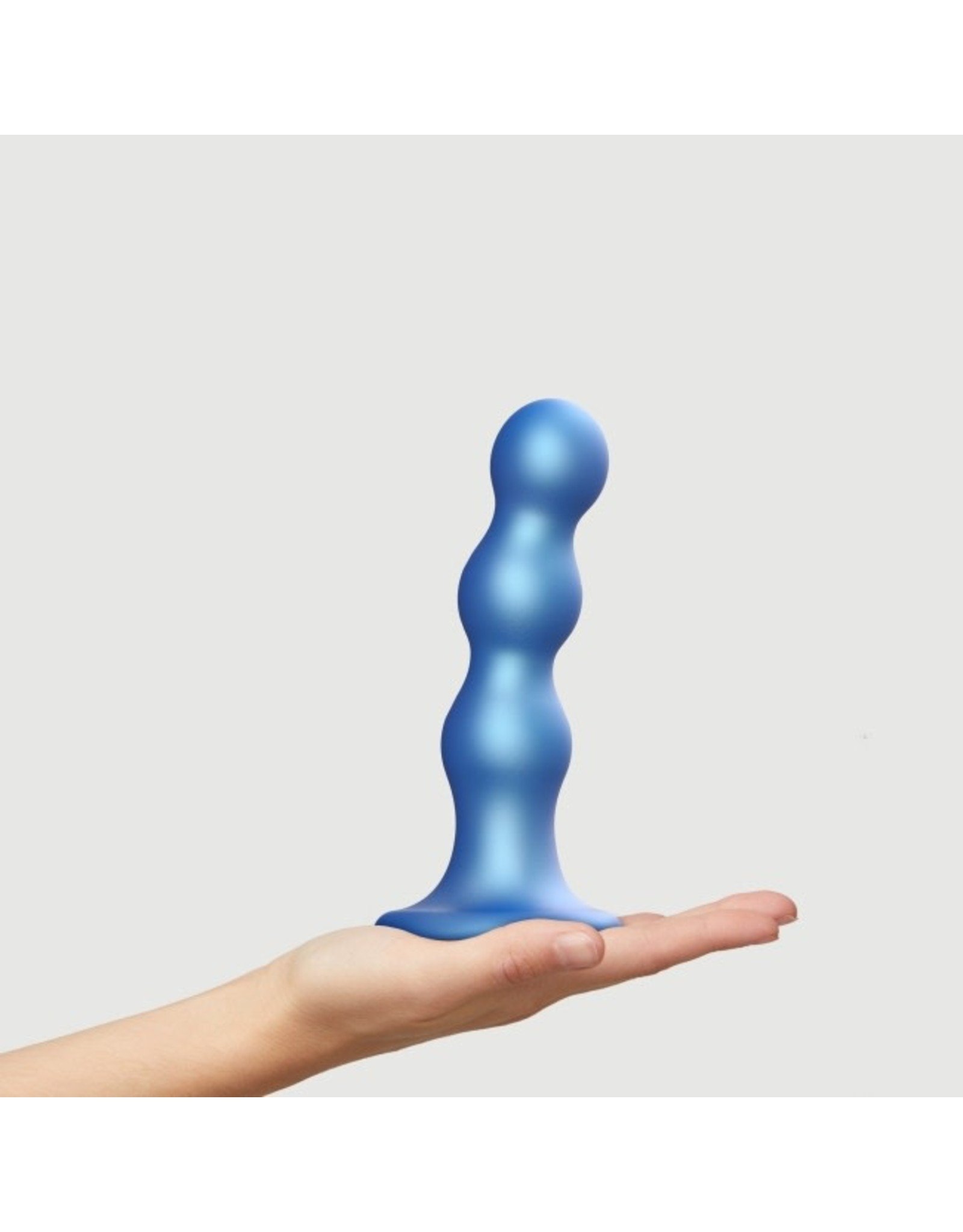 Strap-on-me by Lovely Planet StrapOnMe - Dildo Plug Balls Size Large (blue)