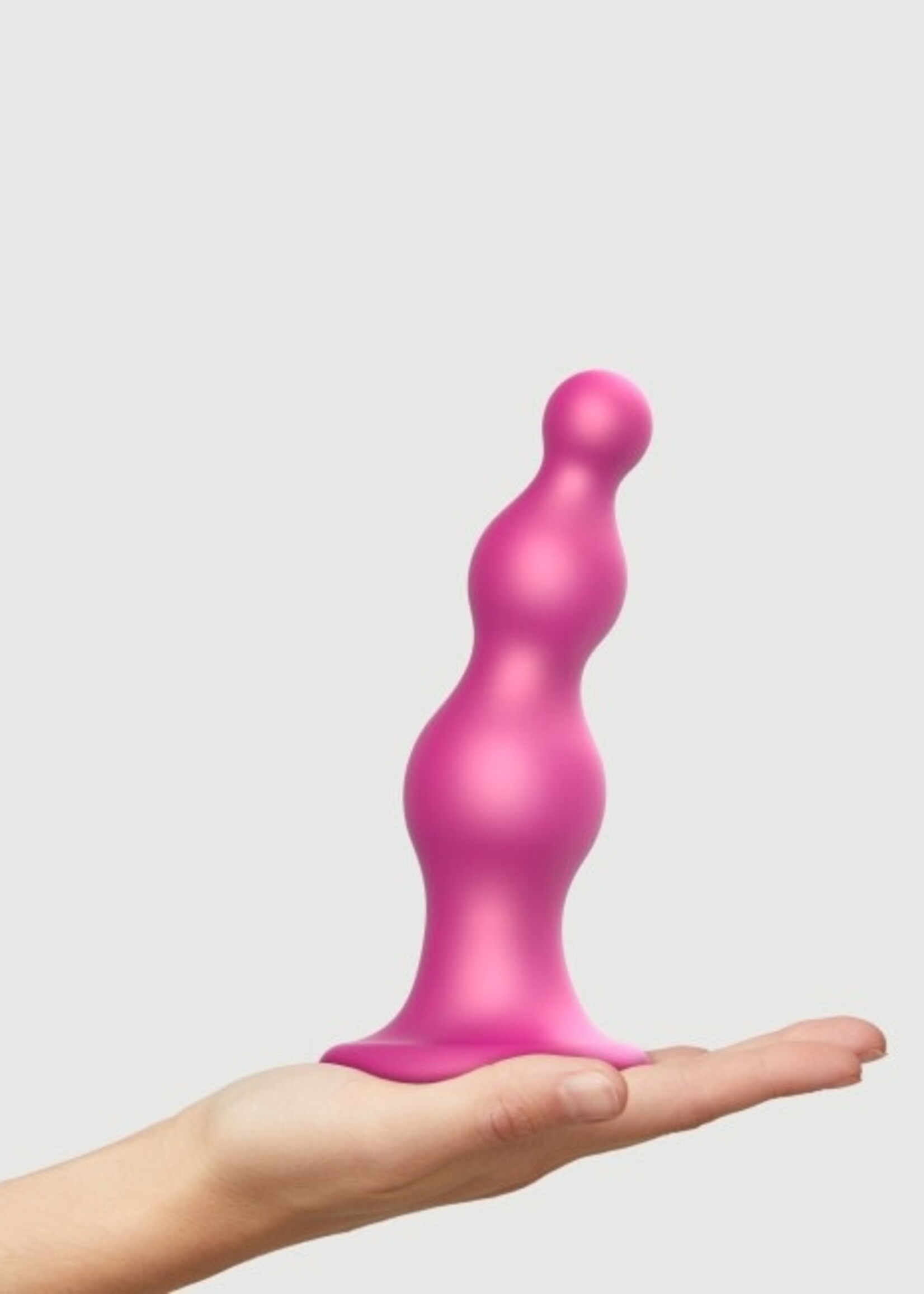 Strap-on-me by Lovely Planet StrapOnMe - Dildo Plug Beads Size L (pink)