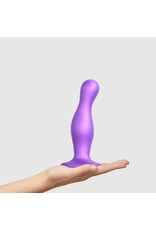 Strap-on-me by Lovely Planet StrapOnMe - Dildo Plug Curvy Size L (purple)