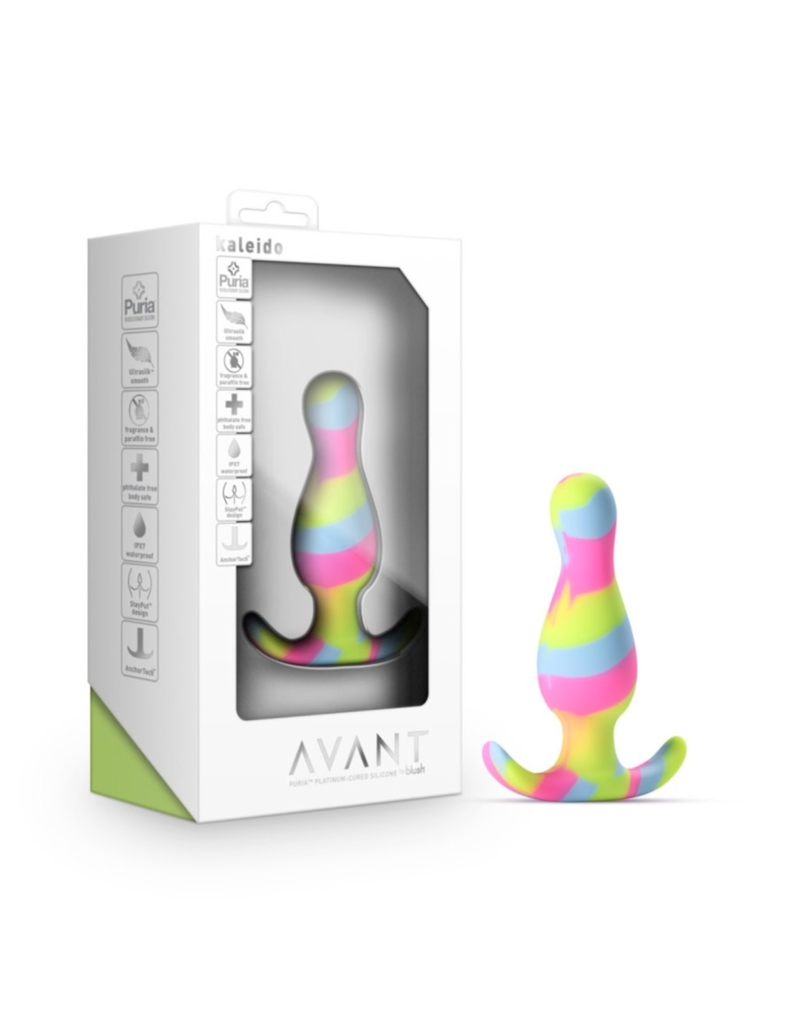 Blush Novelties Avant by Blush - Kaleido Plug - Lime